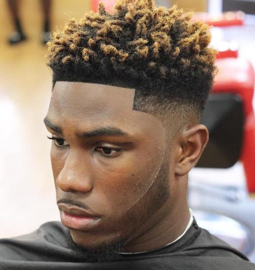 Black High Top Fade