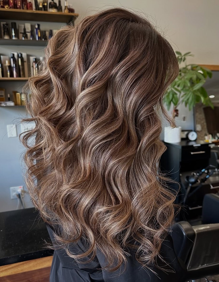 Mocha Brown Hair for Fall