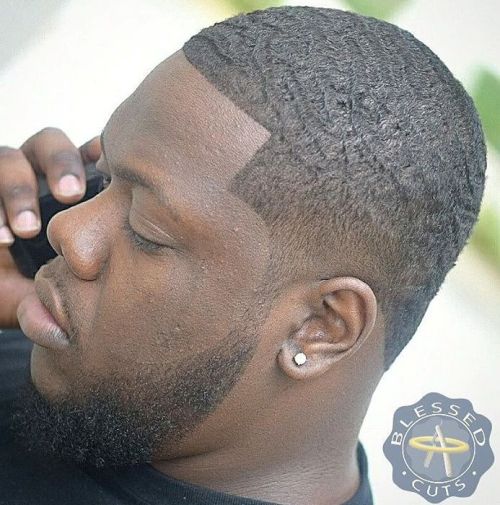 Short 360 Waves Hairstyle For Men