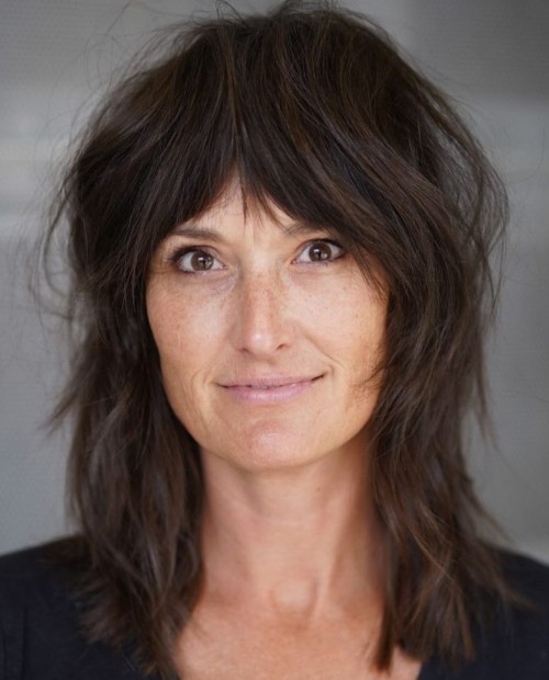 Shaggy Medium Length Hair Shaggy Mid Length Haircut