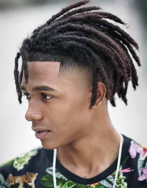 Long Dreadlocks with Undercut