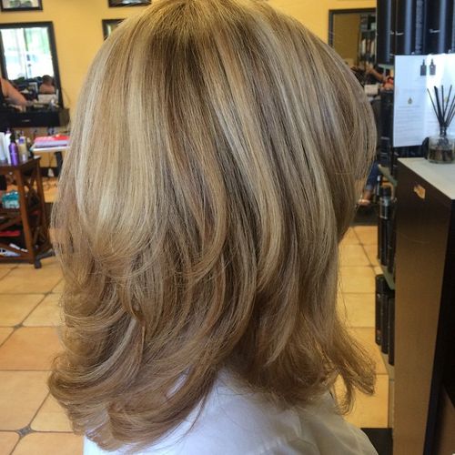 Medium Layered Haircut