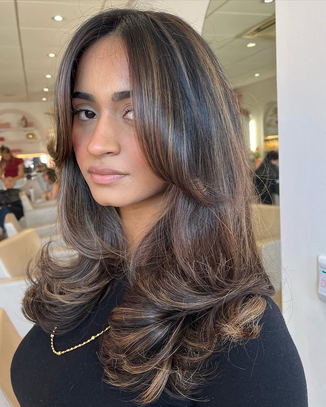Soft Golden Brown Balayage Hair