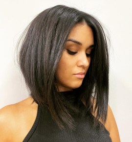 20 Long Angled Bob Hairstyles for a Chic Everyday Look