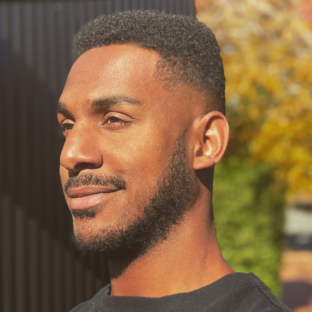 Neat Military Cut with Fade