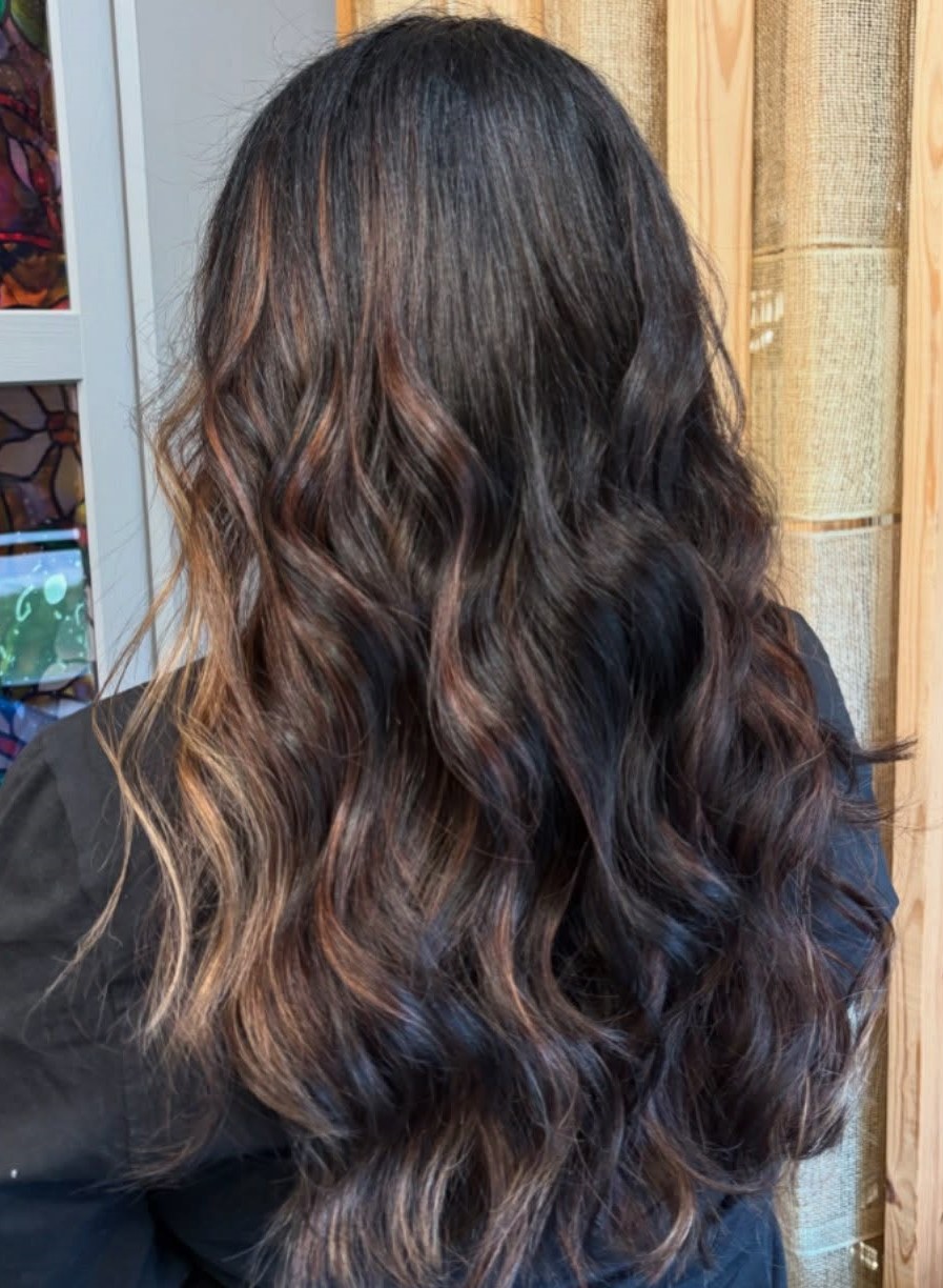 Solid Brunette Vs Highlights for Fall