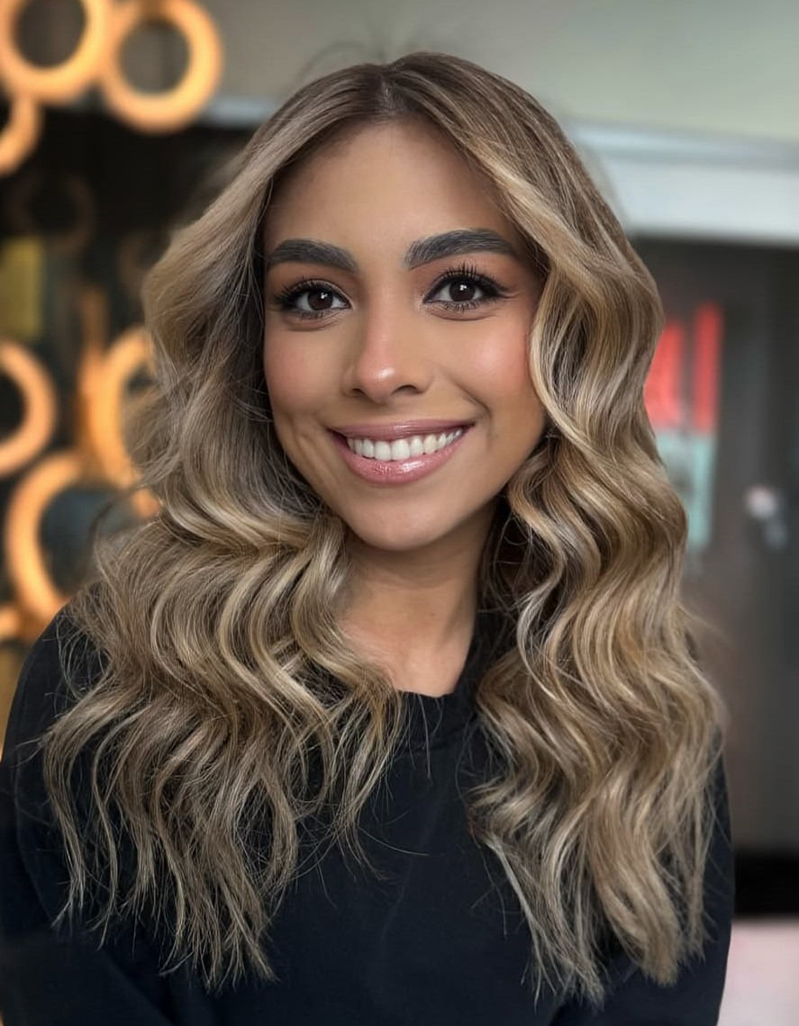 Dark Dirty Blonde Balayage