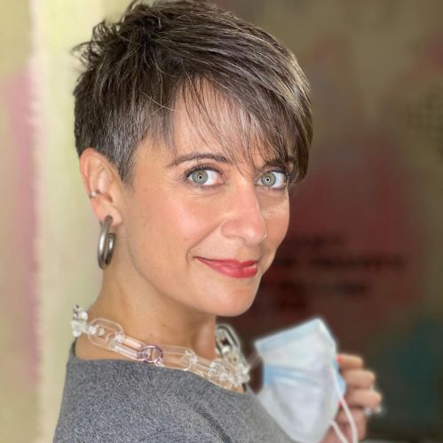 Asymmetric Choppy Undercut Pixie