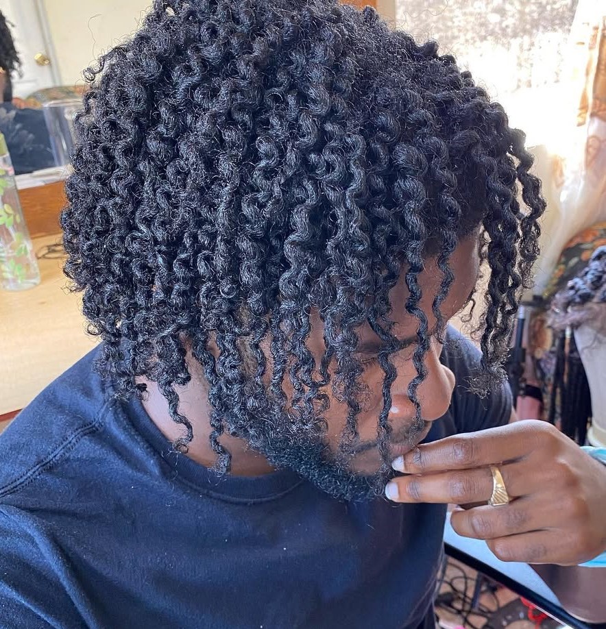 Medium Twist-Out for Men
