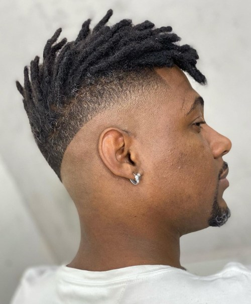 Dreadlocks with Taper Fade
