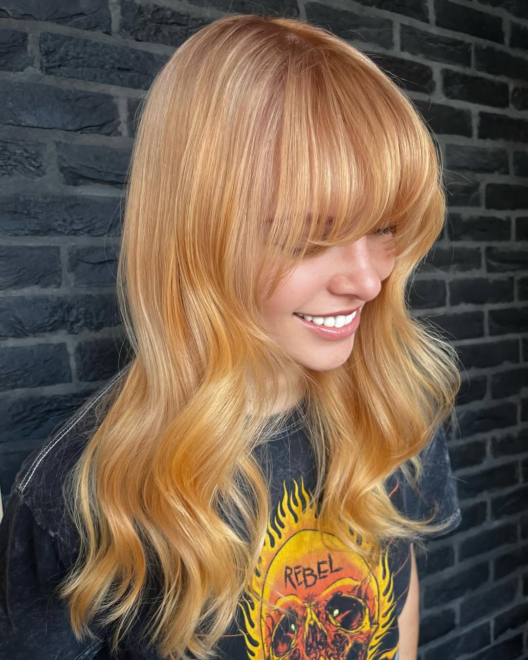 Colored Light Red Hair for Fall