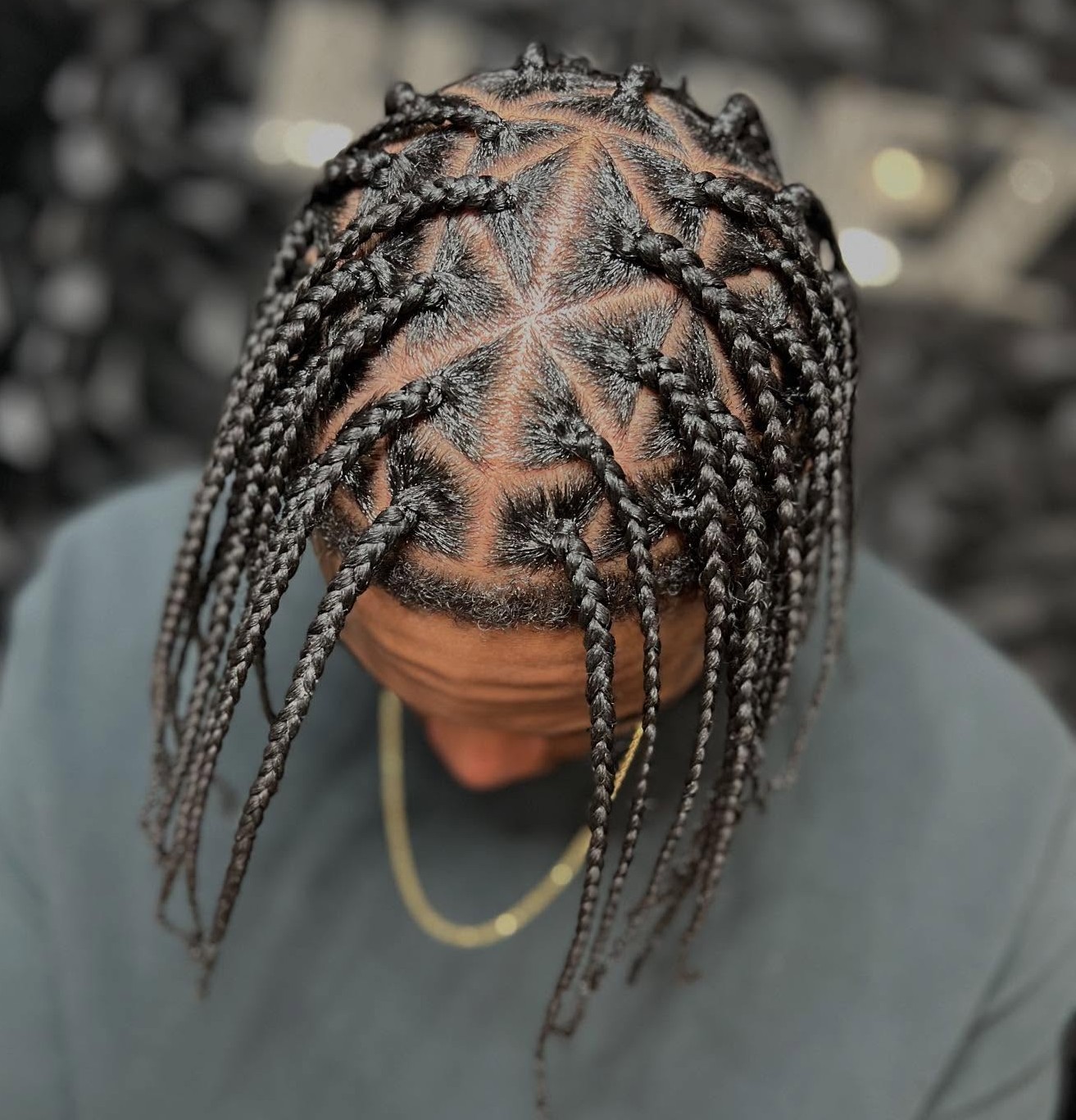 Medium Braids for Men