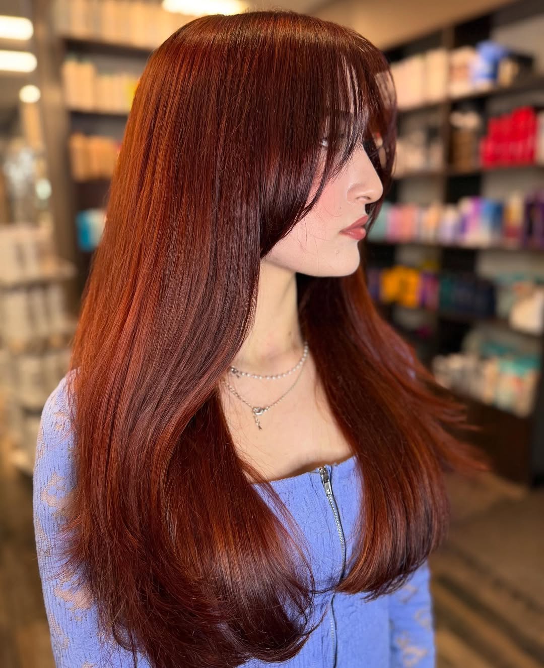 Fall Spicy Auburn Hair Color