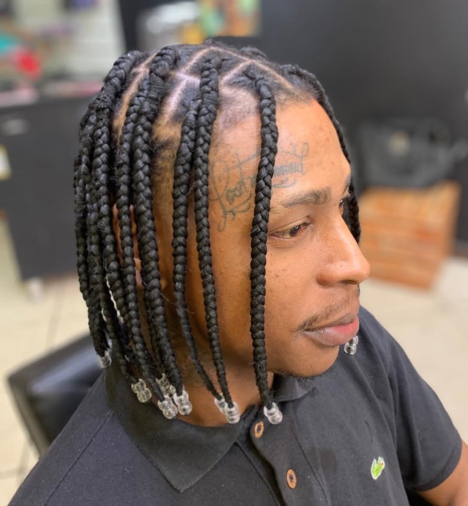Individual Braids for Men