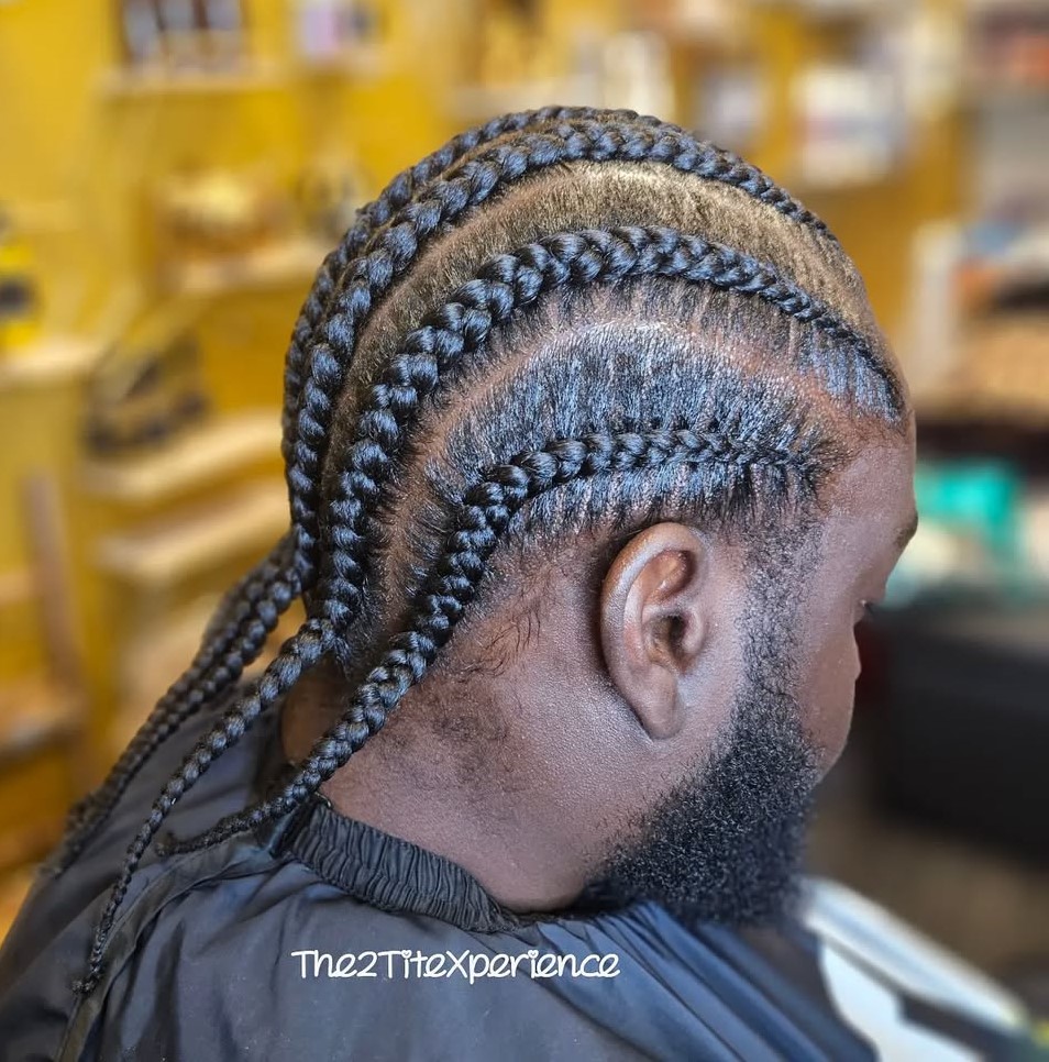 Mens Cornrow Braids