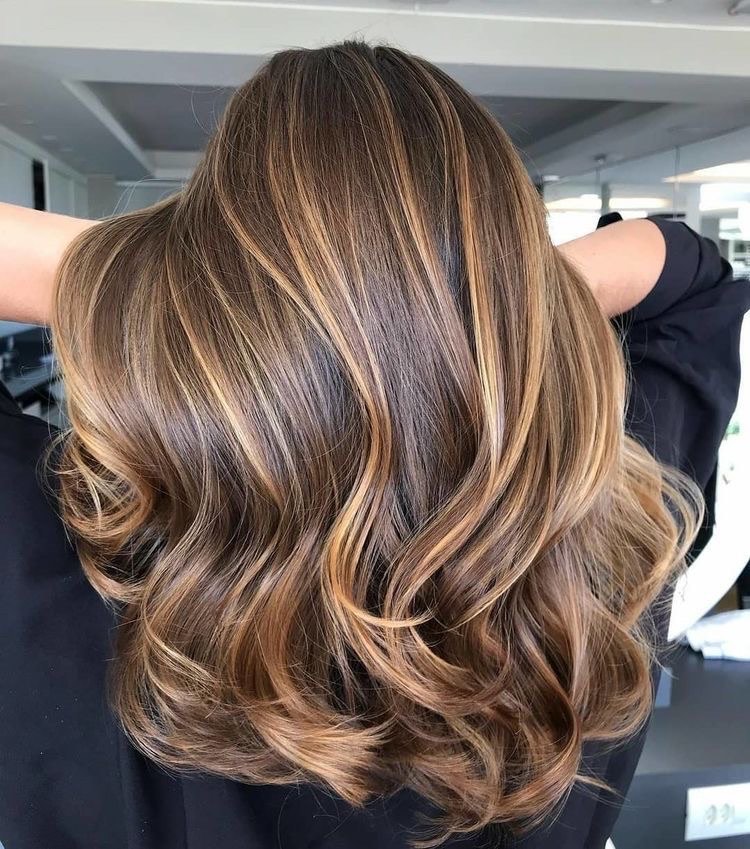 Caramel Highlights for Fall