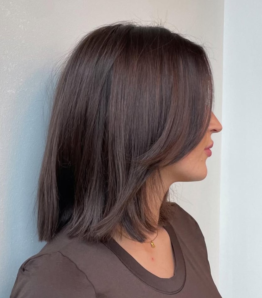 Mid-Length Hairstyle for Fall
