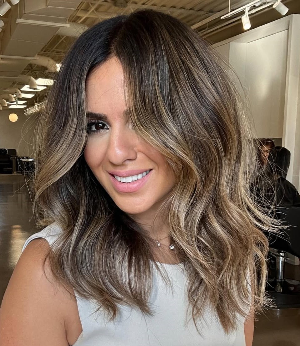 Medium Hair Idea for Fall