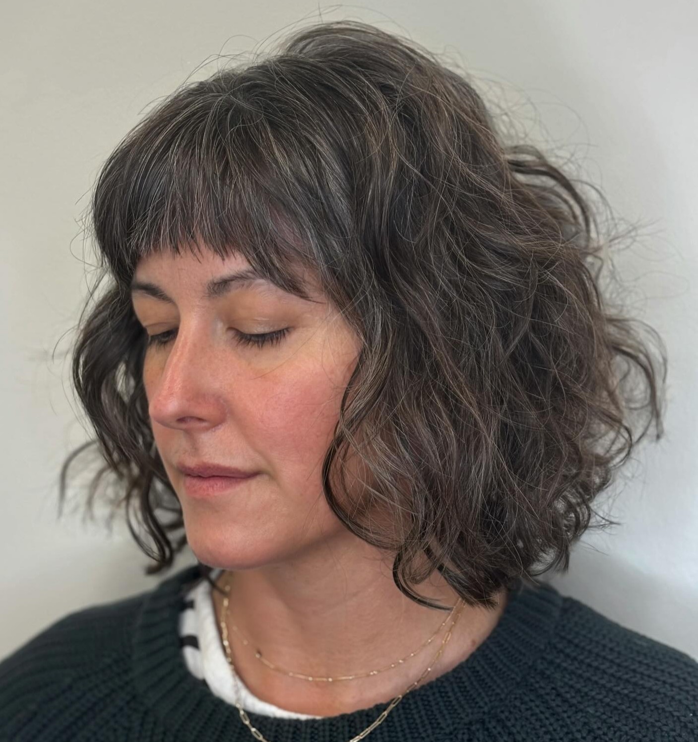 Over Wavy Lob for Long Faces