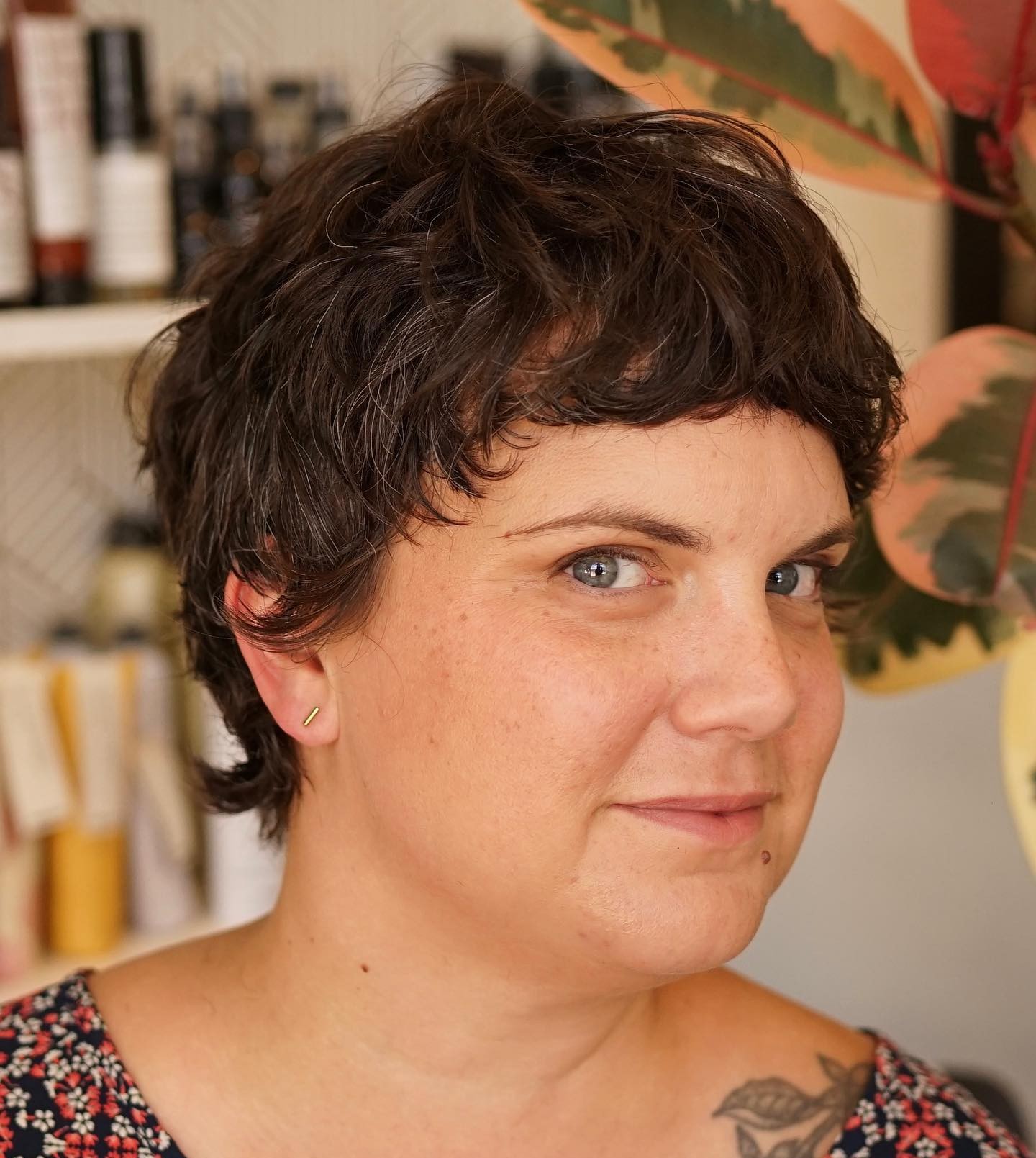 Low-Maintenance Pixie Cut Over 40