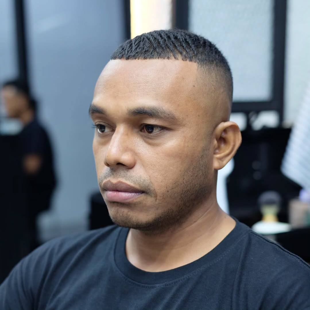 Uniform Buzz Cut Fade