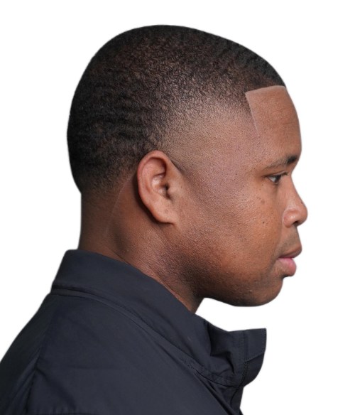 Neat Polished Buzz Cut with Delicate Wave