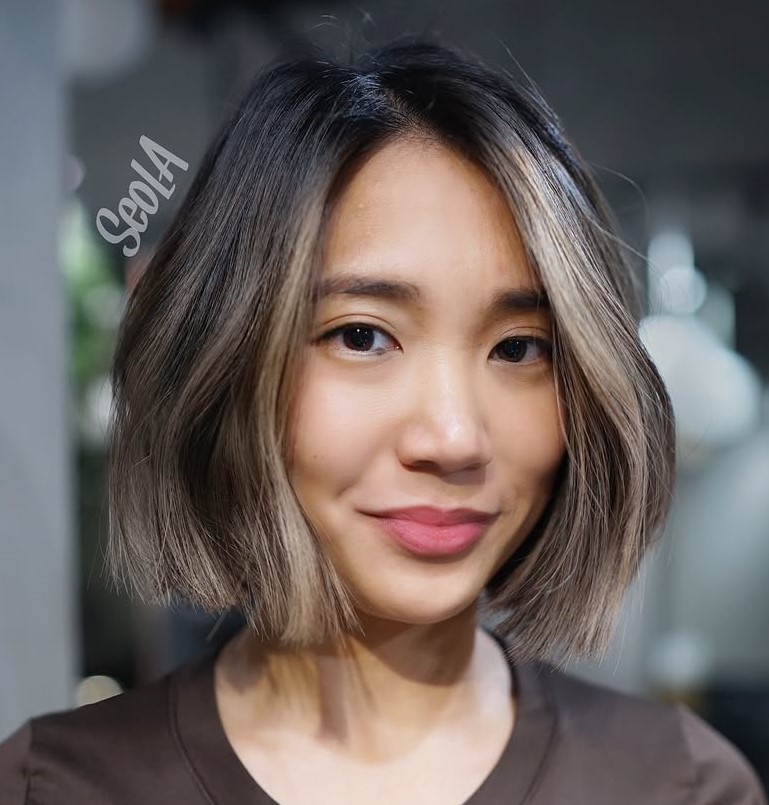 Short Bob Haircut Coloring