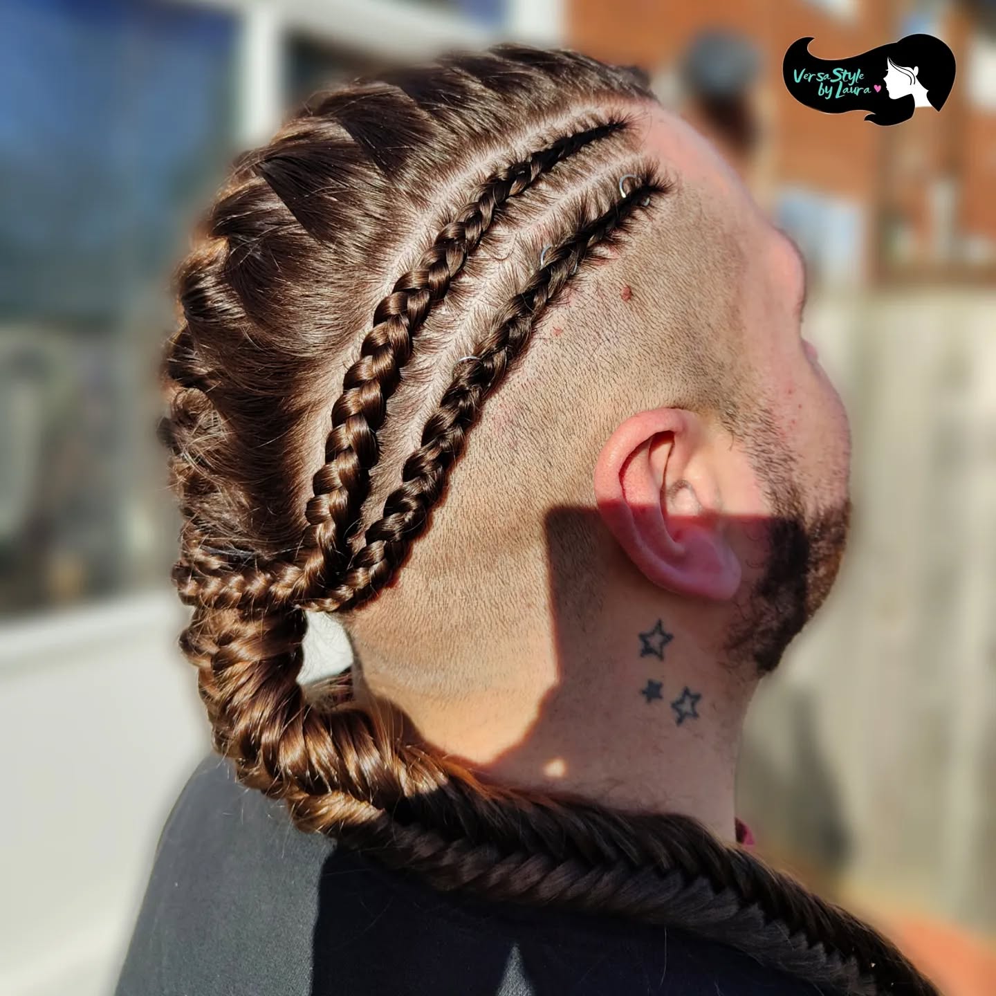Mens Mohawk Braids