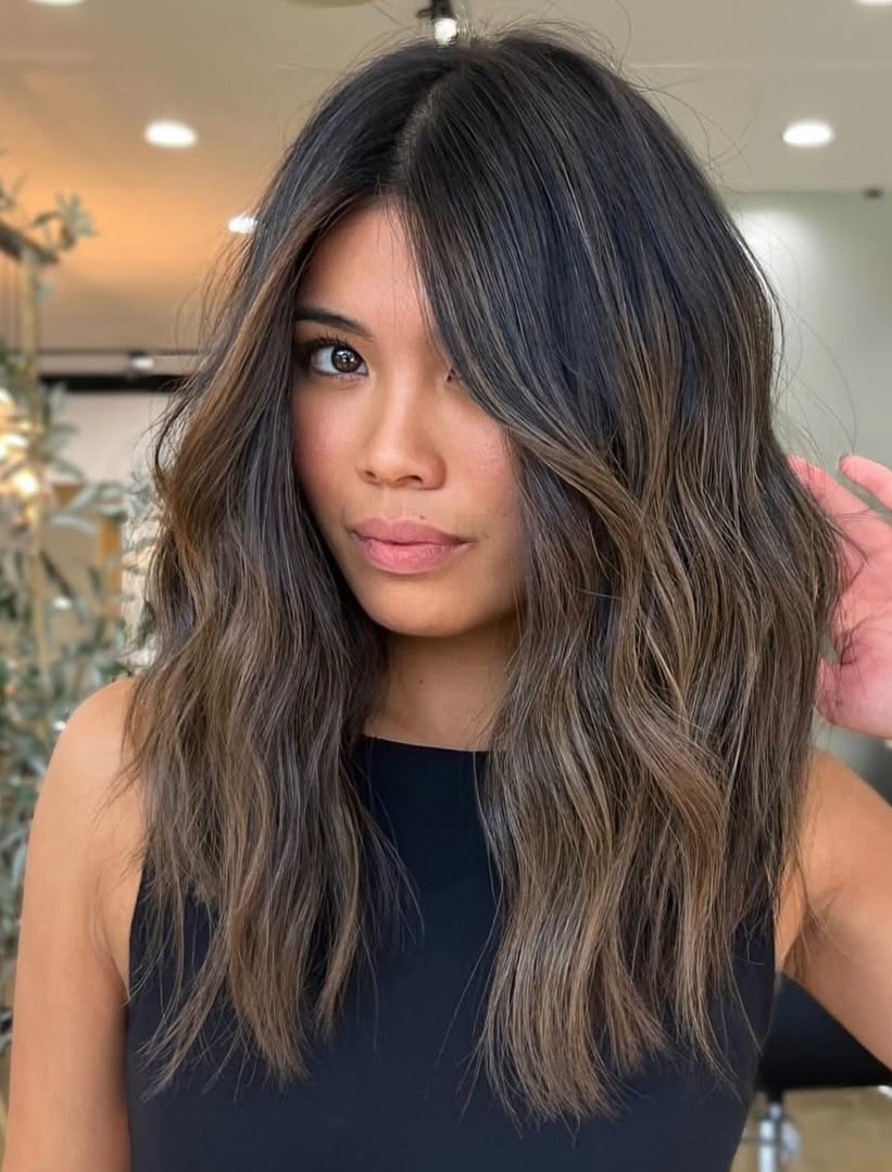 Gradual Color Progression for Brunettes