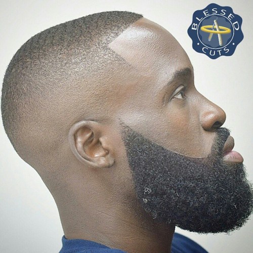 Extra Short Skin Fade With Beard