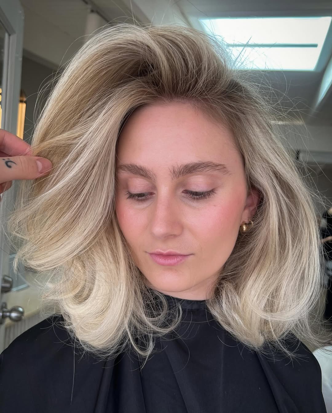 Medium Bouncy Bob Hairstyle