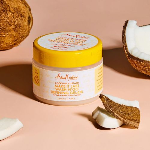 Coconut Custard for Styling Curly Hair