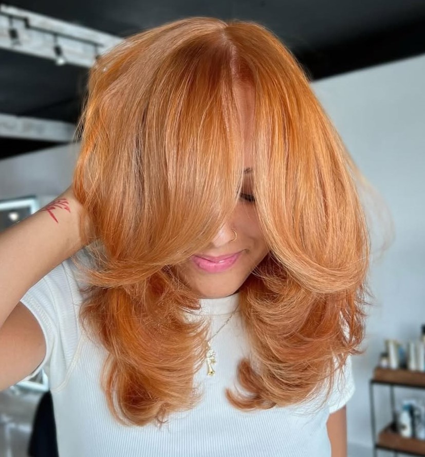 Warm Copper Strawberry for Fall