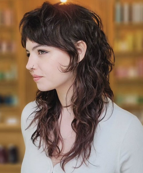 Texture Boosting Wavy Wolf Haircut