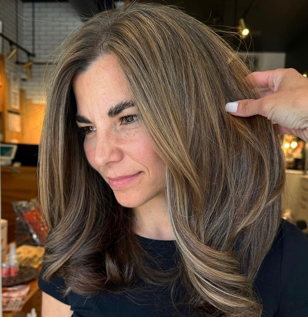 Fall Gray Brown Hair Color