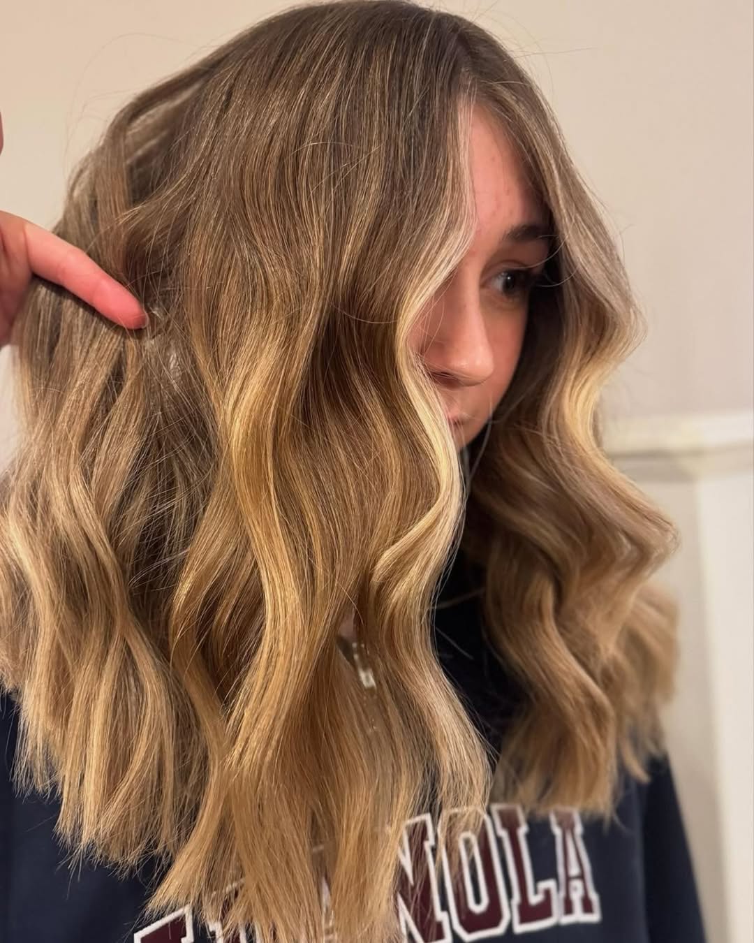 Honey Bronde Balayage for Fall
