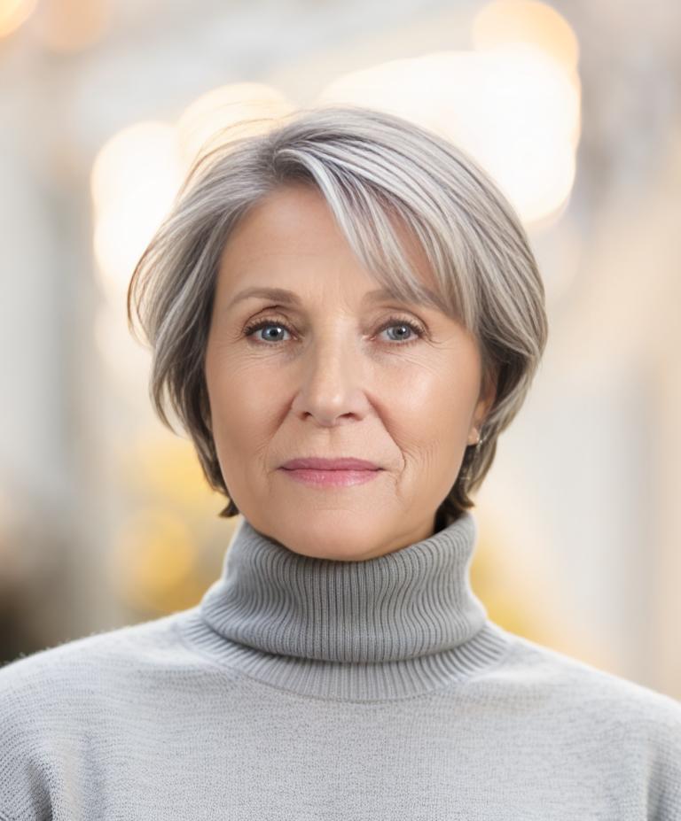 White Hair and Bixie Cut Filter