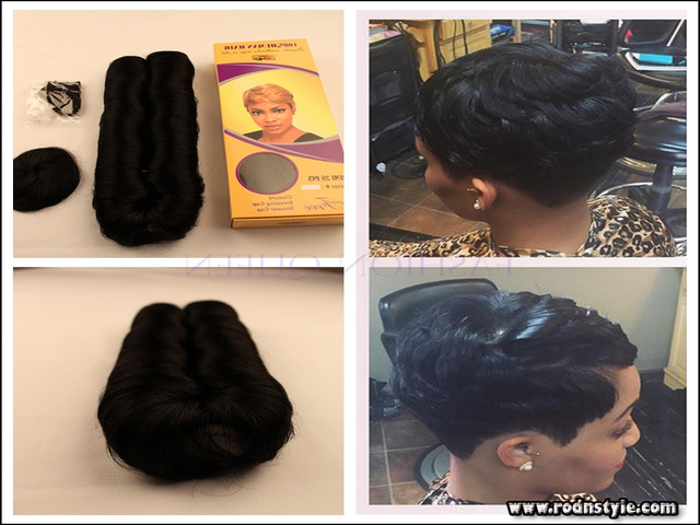 28 Piece Weave Short Hairstyle 9
