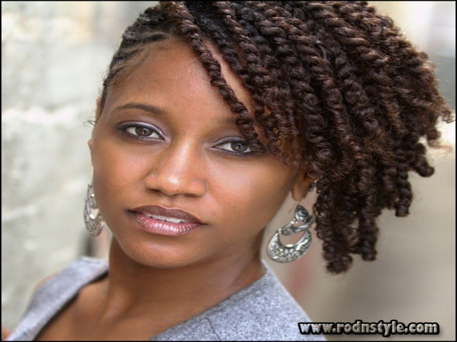 Natural Hairstyles For Black Women Twists 12