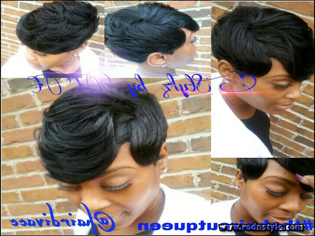 Short Weave Hairstyles For Black Hair 4