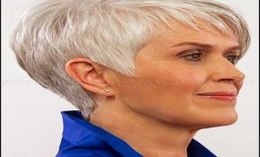 Short Haircuts For Grey Hair 7