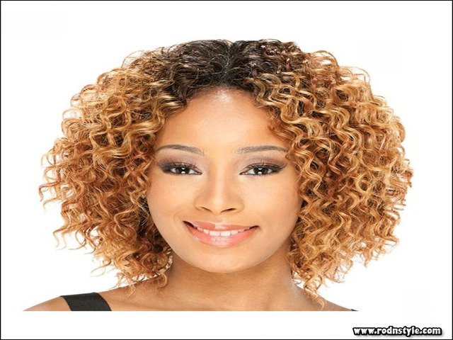 Short Jerry Curl Weave Hairstyles 1