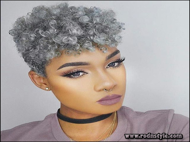 Short Natural Hairstyles With Color 5