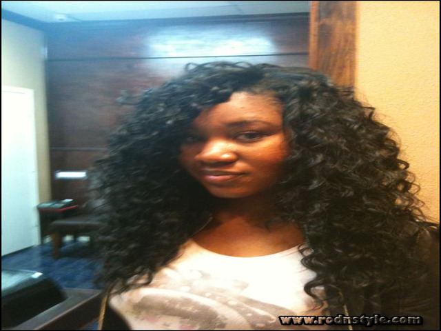 Wet And Wavy Sew In Hairstyles Pictures 8