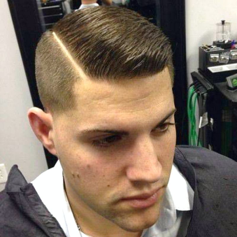 MenS-Hairstyle-Side-Part-Shaved Men'S Hairstyle Side Part Shaved